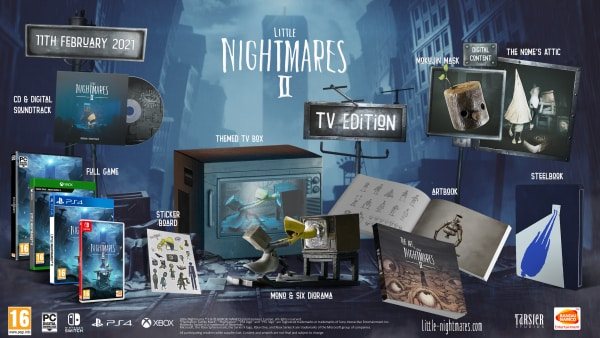 Jogo Nintendo Switch Little Nightmares II (Código de Descarga na