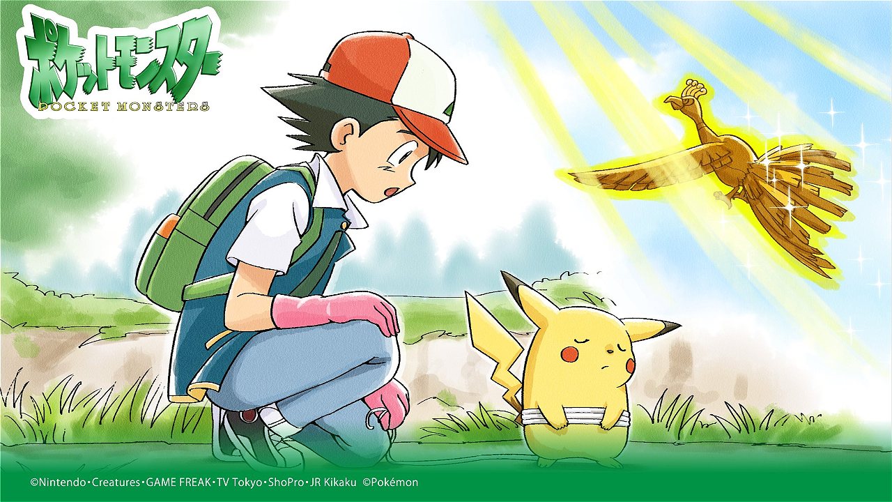 Imagem promocional sugere que Ash treinará Pokémon lendário