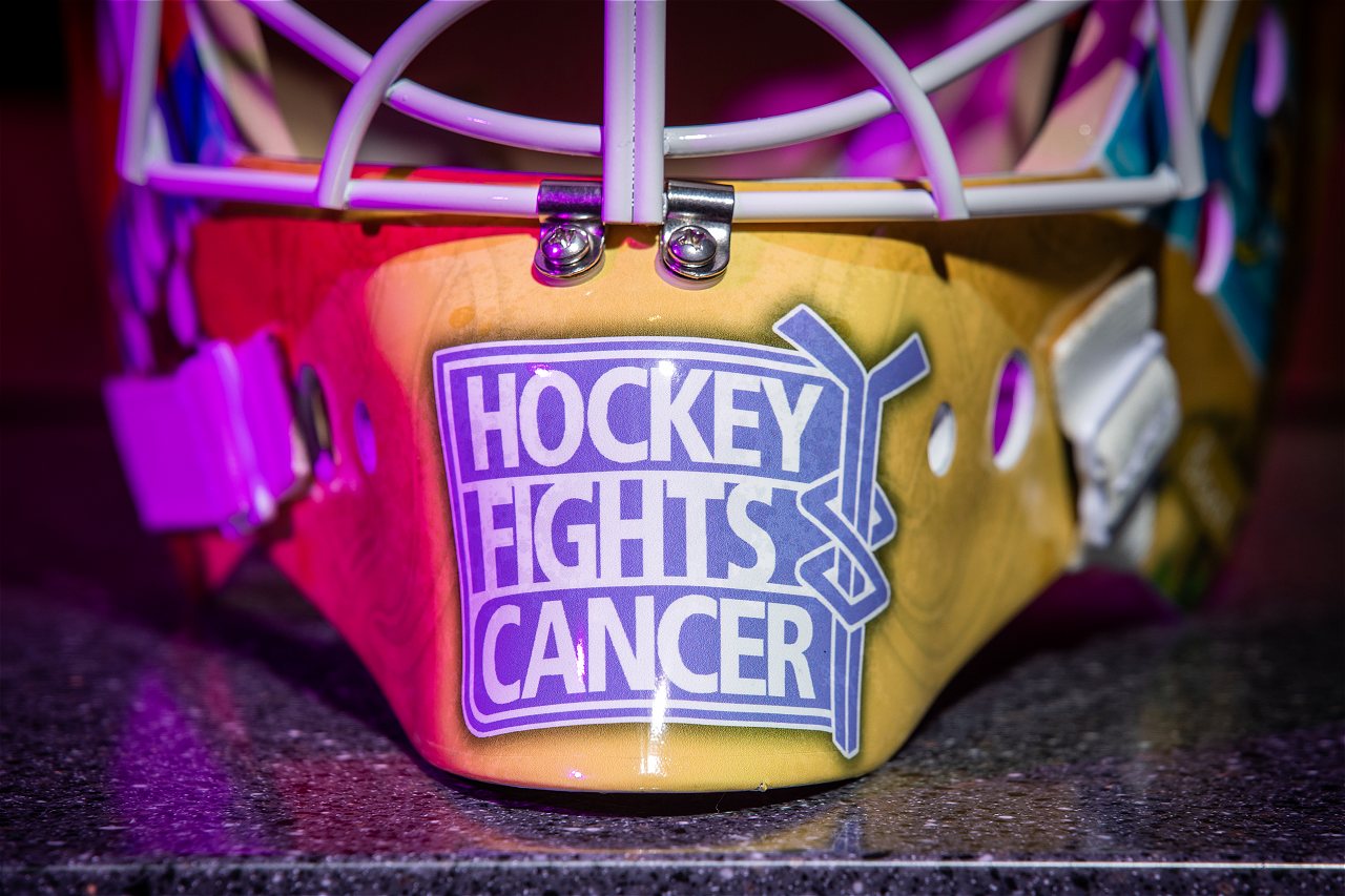 Hockey Fights Cancer 2021  Rutgers Cancer Institute of New Jersey