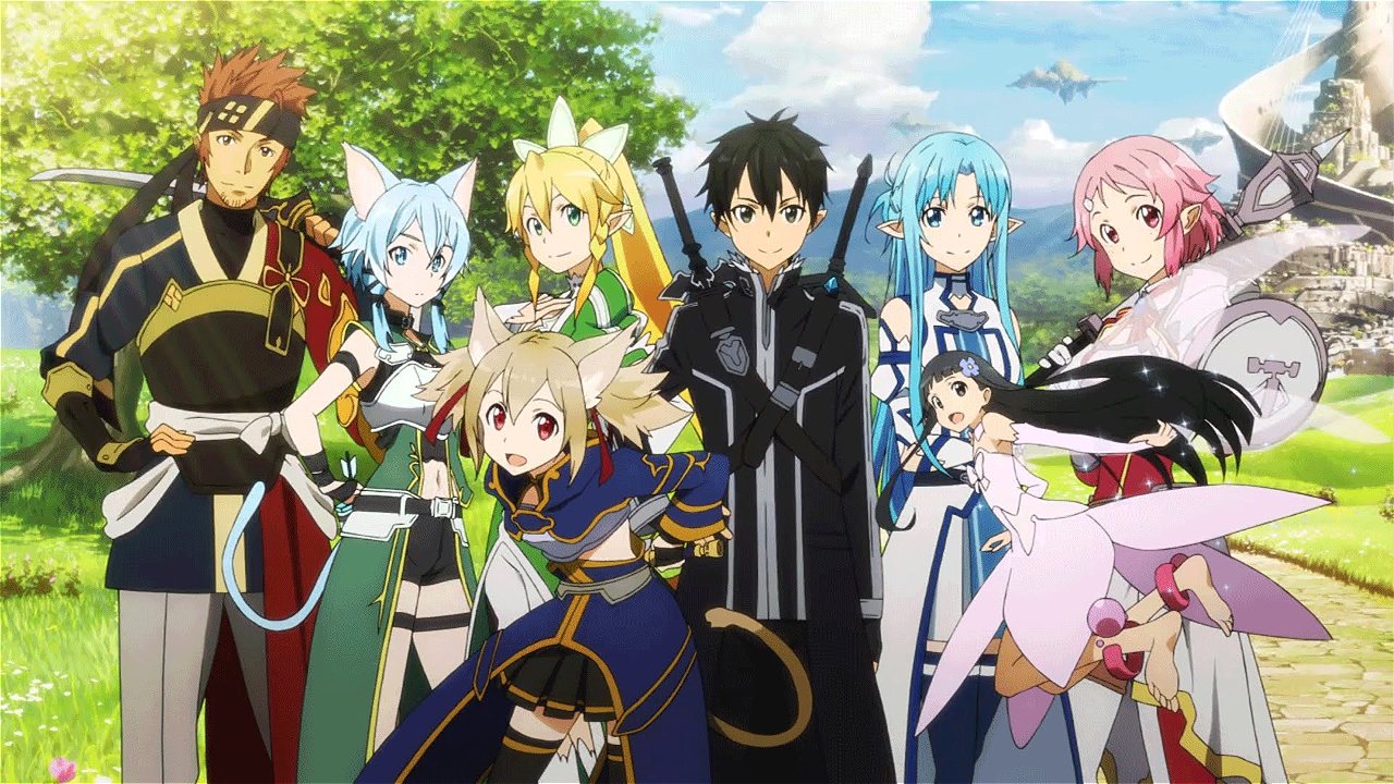 Sword Art Online: Todos los videojuegos, películas y animes para