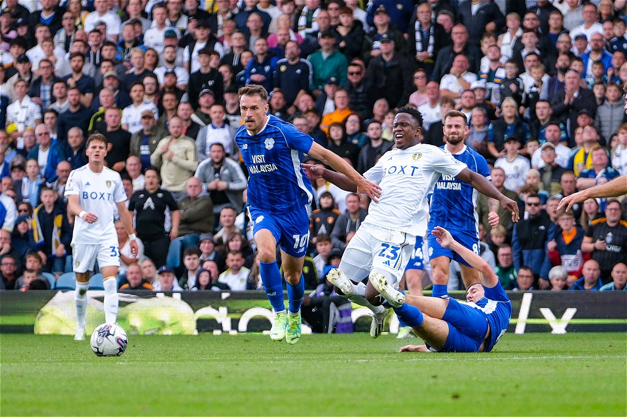 HIGHLIGHTS, CARDIFF CITY 2-2 LEEDS UNITED