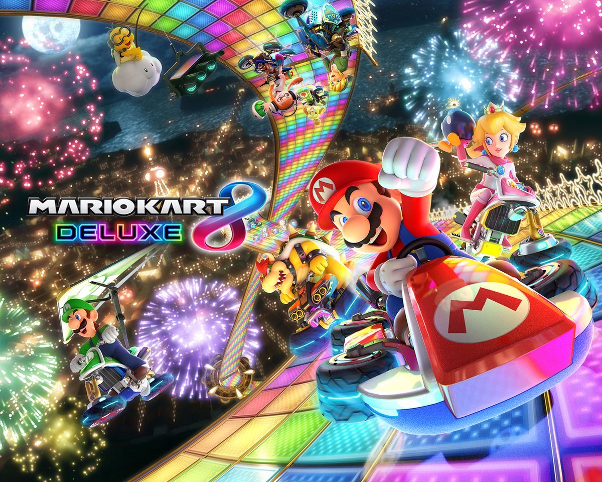 Lovely Mario Kart 8 Deluxe Wallpaper - best wallpaper image