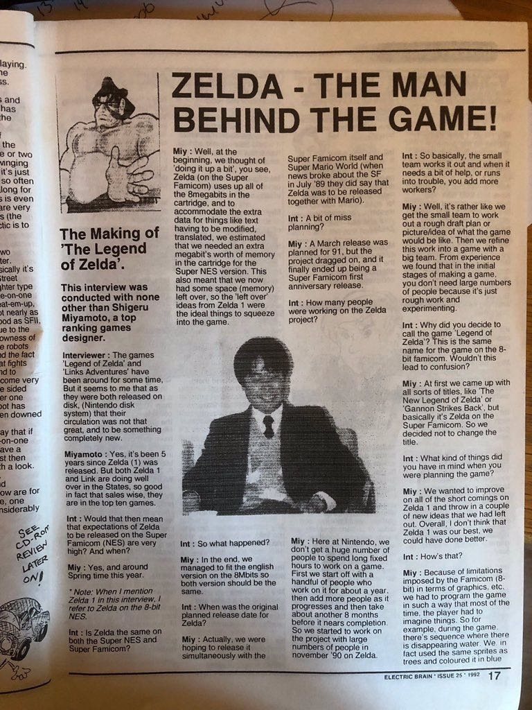 Todas las entrevistas de Shigeru Miyamoto, recopiladas en este archivo