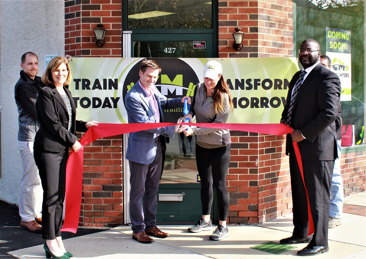 Cutting Ceremony Held Carlee Myers Personal Training in Lansdale