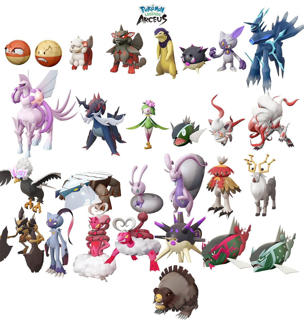 Pokédex de Leyendas Pokémon Arceus: Todos los Pokémon de Hisui - Meristation