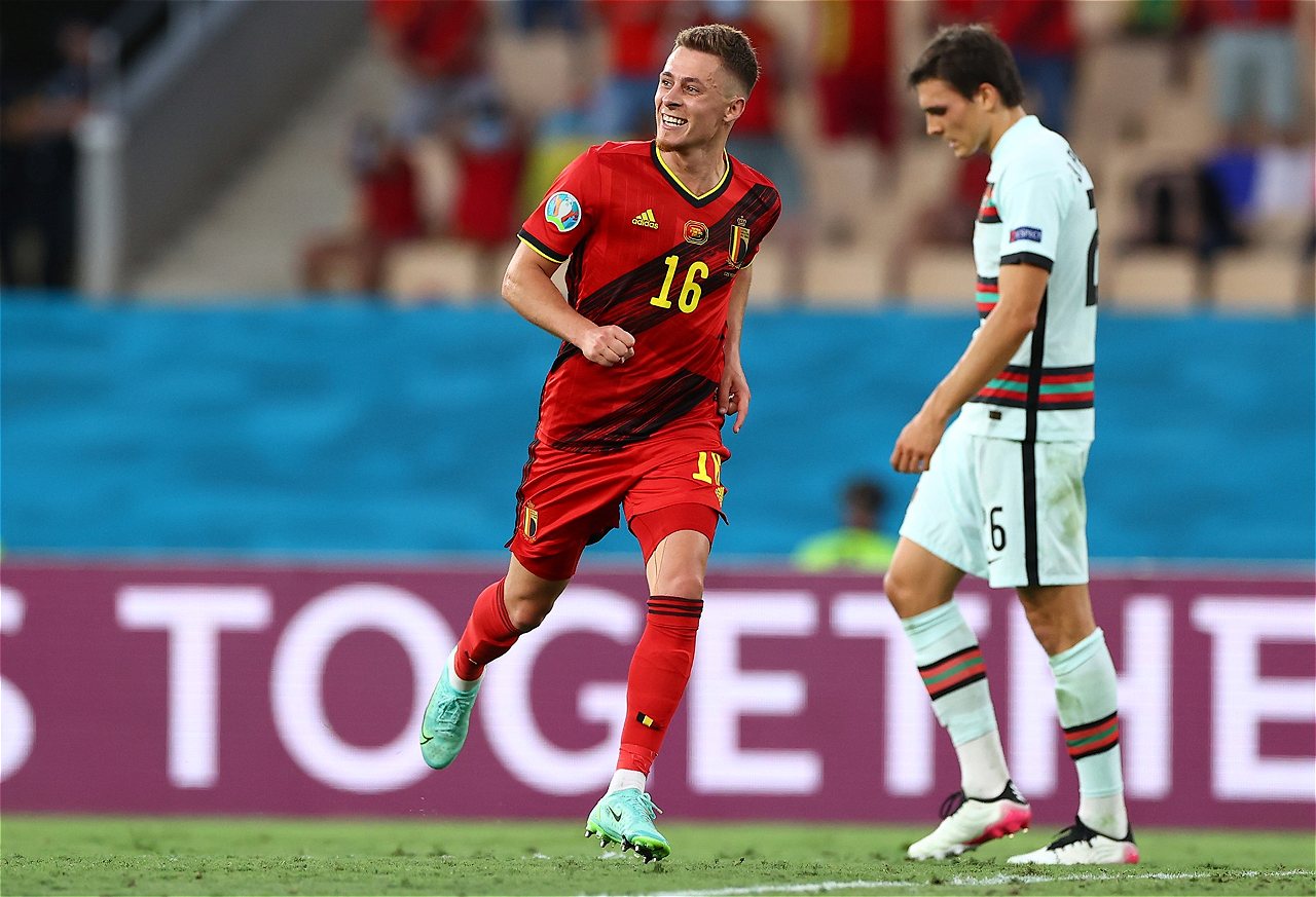 Бельгия футболисты