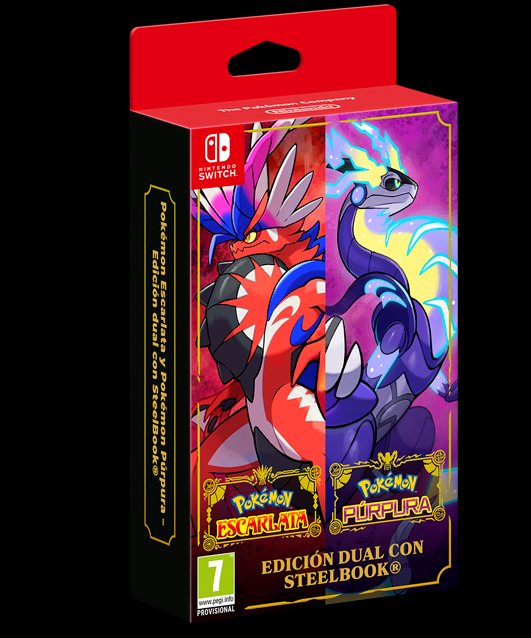 Nintendo Pokémon Escarlata y Pokémon Púrpura Pack Dual