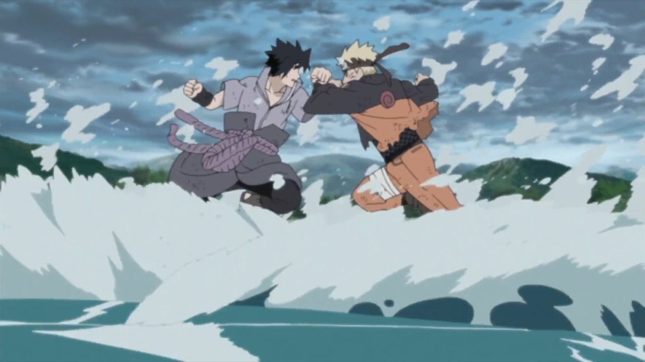 Naruto fights best animated