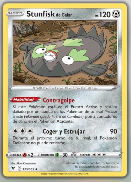 Las cartas de Pokémon TCG Live no están traducidas al español