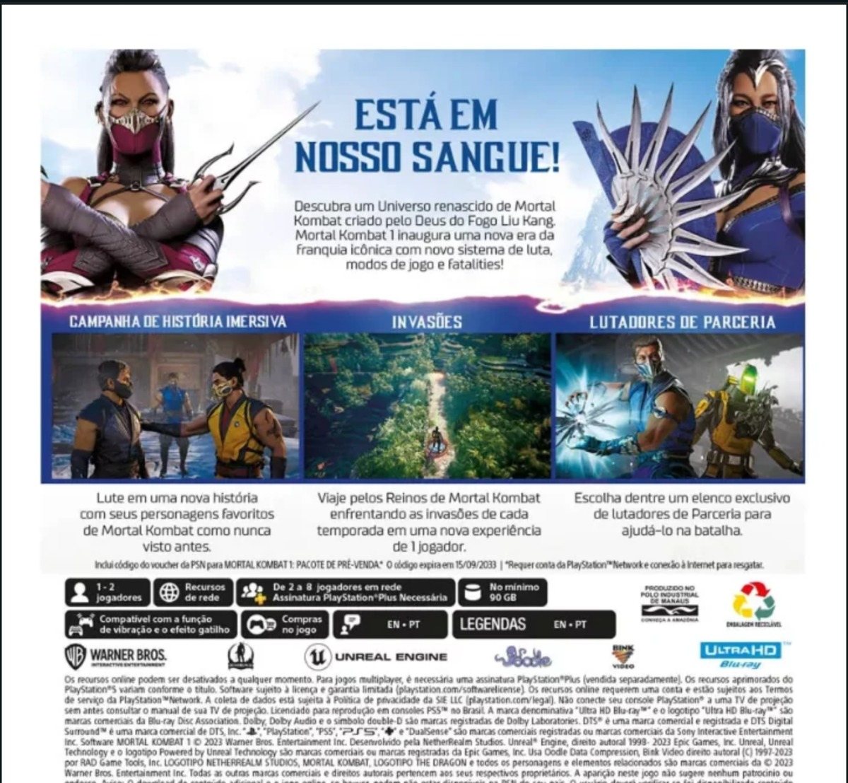 Mortal Kombat 1, Juegos de Nintendo Switch, Juegos