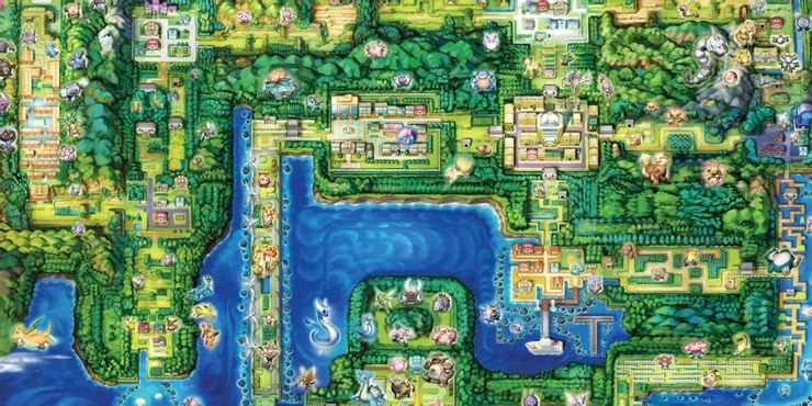 This is how the main Pokémon regions are connected - Nintenderos